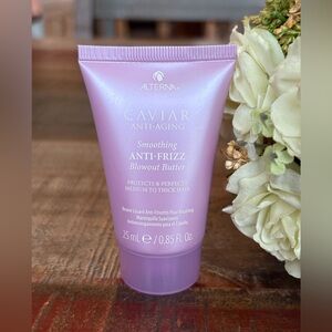 NEW Alterna Haircare CAVIAR Anti-Aging Smoothing ANTI-FRIZZ Blowout Butter!